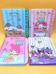 【NO.14】 :A6 (5.5 × 4.1 in) Lock Diary Notebook Cartoon Password