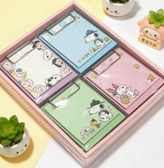 【NO.16】:Mini Clipboard Wih Memo Pad(Approx. 3.9 × 5.0 in)