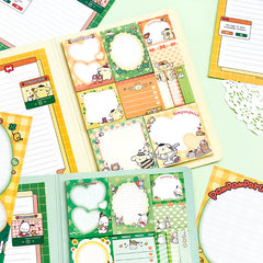 【NO.5】 :Memo Sticky Book A5(5.8 × 8.3 inches)
