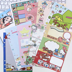 【NO.10】A5 Color Page Refill Paper(5.8 × 8.3 inches)