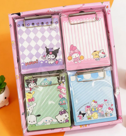 【NO.16】:Mini Clipboard Wih Memo Pad(Approx. 3.9 × 5.0 in)
