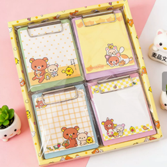 【NO.16】:Mini Clipboard Wih Memo Pad(Approx. 3.9 × 5.0 in)