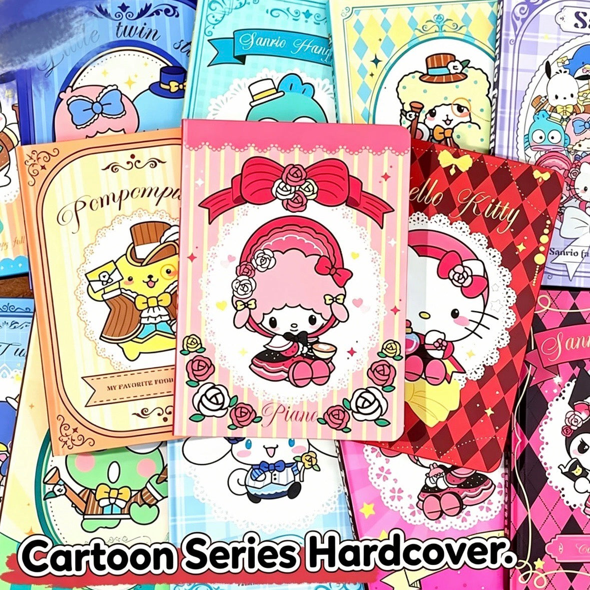 【NO.15】A5 (5.8 x 8.3 in)Hardcover Notebook