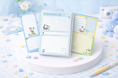 【NO.6】 :A5 Notepad colorful pages (5.8 × 8.3 inches)