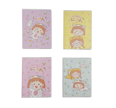 【NO.17】:A6 medium PVC Colorful Pages Notebook(4.1 × 5.8 inches)