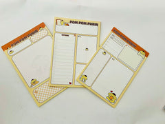 【NO.6】 :A5 Notepad colorful pages (5.8 × 8.3 inches)