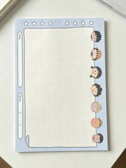 【NO.12】 :B5 Notepad (6.9× 9.8  inches)