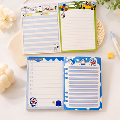 【NO.6】 :A5 Notepad colorful pages (5.8 × 8.3 inches)